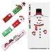 4 Pieces Christmas Refrigerator Handle Covers/Snowman Advent Calendar/Clings Decorations - Xmas Fridge Oven Display Cabinet Kitchen Appliance Door Handle Protector