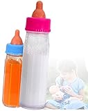 Magic Milk and Juice Baby Bottles for Dolls and the Toddler Mommy