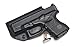 Rounded IWB Holster Fits: Glock 26 27 33 (G1-5) Holster - LH - Black Kydex - Concealment Express - American Made