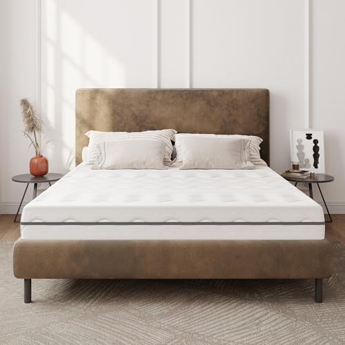 EGOHOME Materasso (grado di durezza H3-16 cm di altezza, 180 x 200 cm)