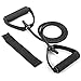 TRIBE Single Resistance Bands Set, Exercise Bands, Workout Bands with Fitness Band, Handles, Door Anchor & eBook for Resistance Training, Physical Therapy, Gym & Home Workout Gear. One Single Band Set