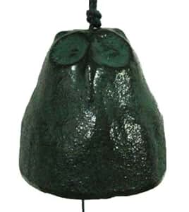 Amazon.com : Owl Shaped Japanese Iron Wind Bell #TIR158