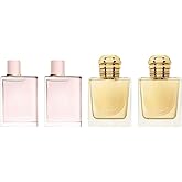 Bundle-Parfume Mini Gift Set For Women BURBERY HER 4 PCS 2 X HER 0.16 oz EAU DE PARFUM + 2x GODDESS 0.16 oz EAU DE PARFUM