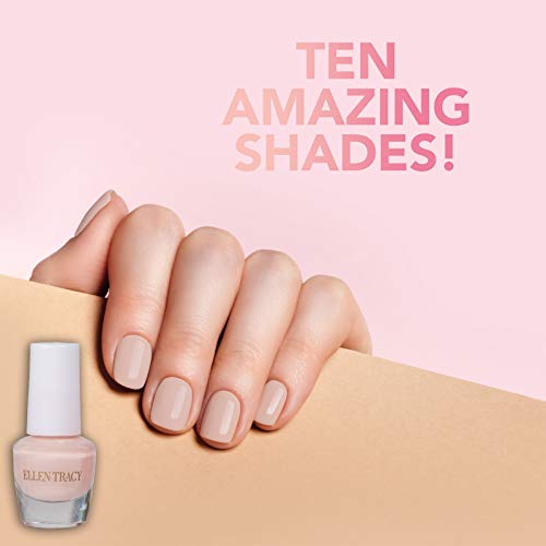 Ellen Tracy Nail Polish Set Fingernail Polish for Women and Girls, 10