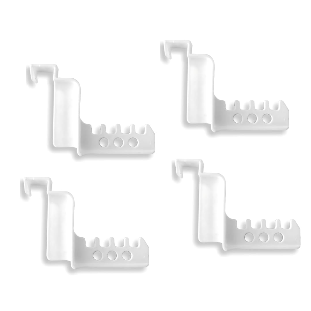 Door and Window Hooks Solid Design Set of 4