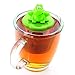 Joie Ribbit Floating Tea Cup Infuser, Steep and Strain Loose Leaf Tea, Securely Floats on Water in Mug, Cute Frog Design, Stainless Steel, BPA-Free