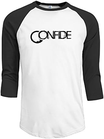 Men Band Confide Album Shout The Truth Vintage 3/4 Sleeve Raglan Tee Shirts