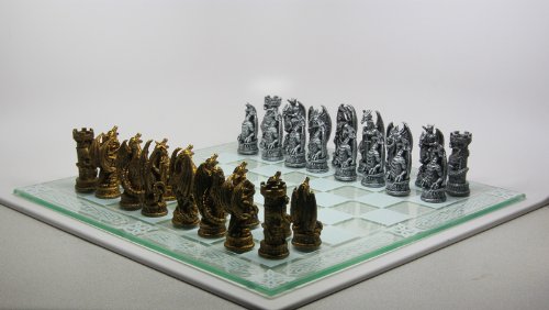 Fantasy Dragon Chess Set