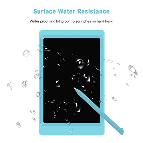 LCD Writing Tablet, 8.5-inch Writing Board Doodle Board, Electronic Doodle Pads Drawing Board with Lock Function Gift for Kids and Adults at Home,School and Office (Blue)