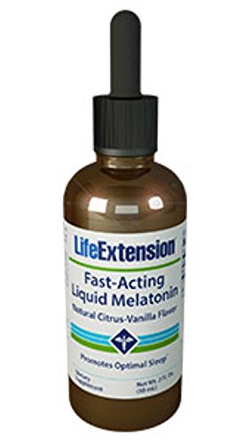 Fast-Acting Liquid Melatonin 2 fl oz (59 mL)-PACK-3