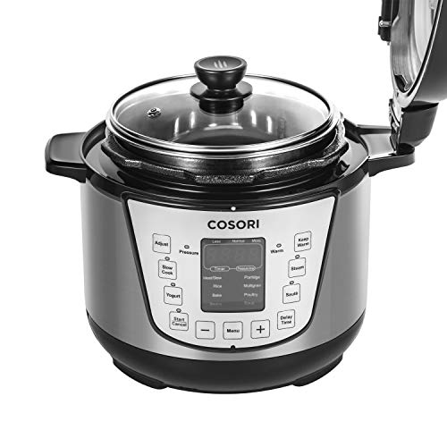 Tempered Lids Glass For Cosori 2QT Mini Pressure Cooker, 7 Inch, With