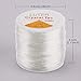 Luter 1mm Clear Bead Cord Crystal Elastic Stretchy Bracelet String for Jewelry Making Necklace Bracelet Beading Thread (328ft)