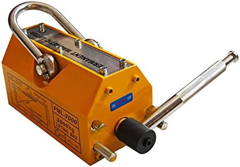 New Industrial Magnus Lift Steel Metal Magnetic Lifter Heavy Duty 3000kg 6600lb