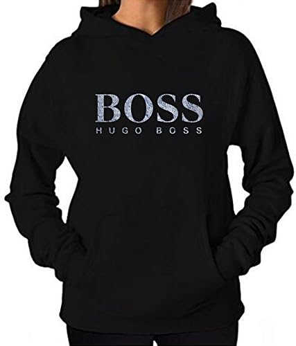 Kaari Success Women's Boss Orange Hoodie Casual Hoodie S Black