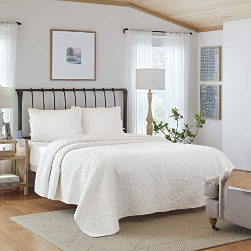 Laura Ashley Felicity Collection Quilt Set100 Cotton, Reversible, All