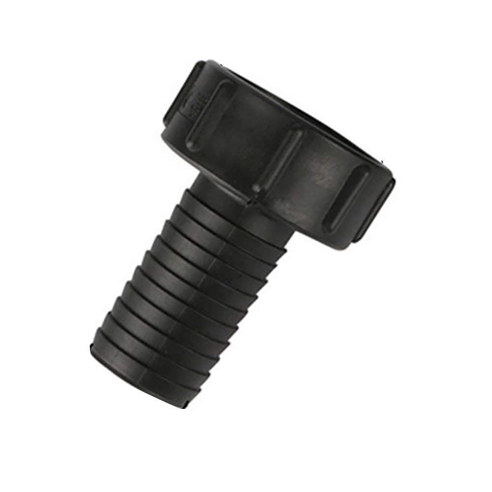 ExcInter 1.5" Thread IBC Tank Adapter Tap Connector Water Tanks Fitting Garden Hose Adapters Fittings Tools