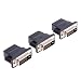 FREEGENE DVI Graphics Card Display GPU Detection Monitor DVI-D Dummy Plug Adapter 4K@60Hz, 3 Pack primary