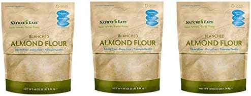 Natures Eats Almond Flour, 48 Ounce (3-(Pack))