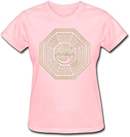 zebalon Women's Lost TV Show Dharma Logo T Shirt