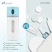 Travel Bottle Set, Nacuwa 4-in-1 Travel Dispenser Bottle, Refillable Travel Shampoo/Lotion/Sanitizer Container