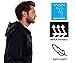 Gioberti Men's Waterproof Rain Jacket, Black, M