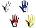 Golf Gloves Junior Kids Youth Toddler Boys Girls Left Hand Right Hand Dura Feel White Blue Red Yellow Golf Glove Extra Value 2 Pack Age 4-11 Years Old (Medium(Age 5-6) White, Worn on Left Hand)