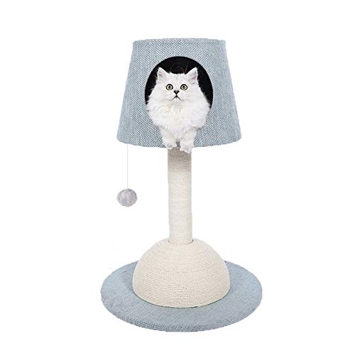 色 Green 青 青 B07p1npg4y 猫クライミングフレーム 純木 爪 猫のスクラッチボード 猫用品 小さな猫のフレームのおもちゃ 四季の普遍的な 猫の木 テーブルランプの形 古典的なスタイル 犬小屋 大人の上質 Www Brti Co Zw