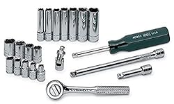 SK Professional Tools 4921 21-Piece 1/4 in. Drive
