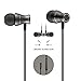 in-Ear Earbuds Earphones Headphones, Acode 3.5mm Metal Housing Magnetic Best Wired Bass Stereo Headset Built-in Mic/Hands-free/Volume Control+Carrying Case+3 Pair Earbuds (Black)
