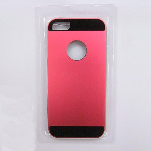 Gerneric Back High Tensile Aluminium Case, Back Hard Protector Shell for Iphone 5/5s (Red)