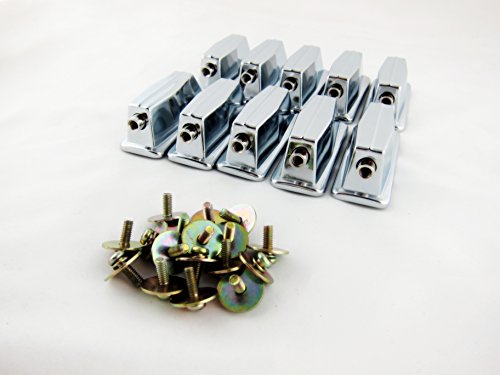Goedrum 10 Single End Bass Drum Lugs with Mounting Screws - Thumbnail 2