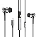 1MORE E1004 ANC-BLKDual Driver Active Noise Cancelling (ANC) In-Ear Headphones (Earphones/Earbuds) w/ Lightning Connection, MFi Certified, and Built-in Mic for iPhone 7, iPhone 8, iPhone X, iPod