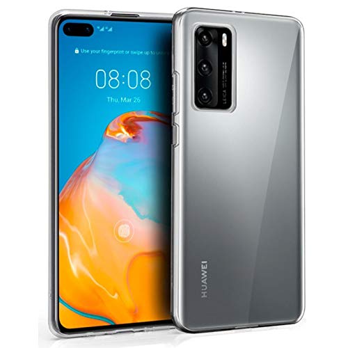Cool Silicone Case for Huawei P40 Pro (Transparent)