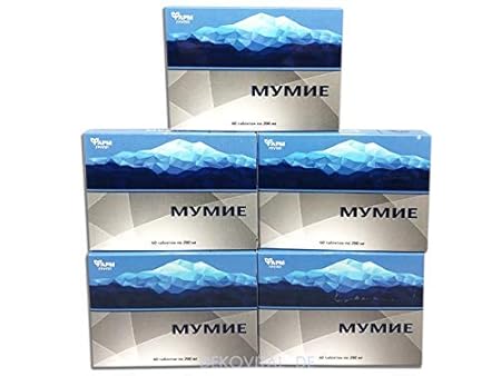 5 x 60 Tab 300 Stück Mumijo 200mg Altai Mumio Mumie ????? ????? Shilajit
