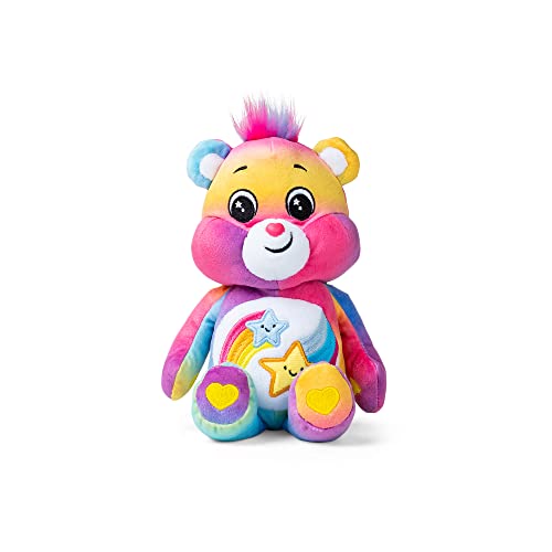 Care Bears - Basic Fun Dare to 22cm Bean Plush – Soft Collectible Teddy Bear – Small Cuddly Toy for Girls & Boys Aged 4+ – Cute Plush Gift for Kids