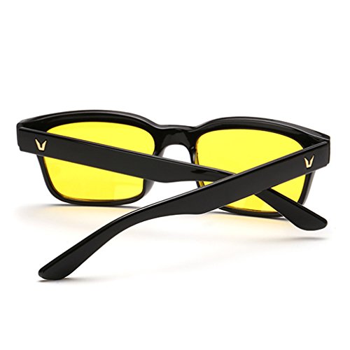 Rnow Yellow Tinted Computer Sunglasses Eye Strain Perfect For Gaming