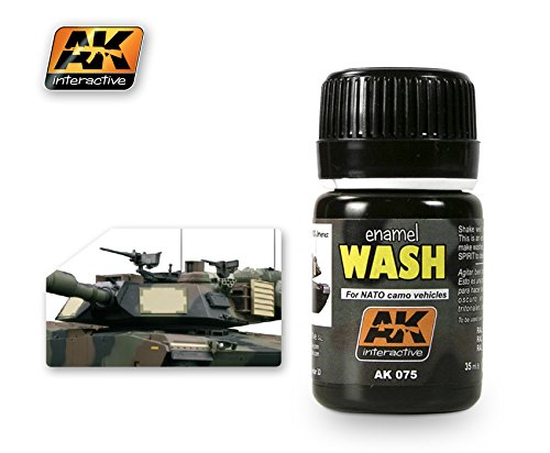 AK Interactive Enamel Wash for NATO Camo Vehicles AK 075