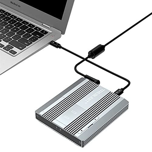 Thunderbolt Two-Slot NVMe SSD Enclosure Support Thunderbolt