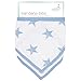 Aden by aden + anais Bandana Bib; 100% Cotton Muslin; Soft Absorbent 3 Layers; Adjustable; 8.5 X 16; 2 Pack; Dapper