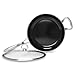 Chantal Copper Fusion 11-Inch Covered Saute Skillet, Chili Red