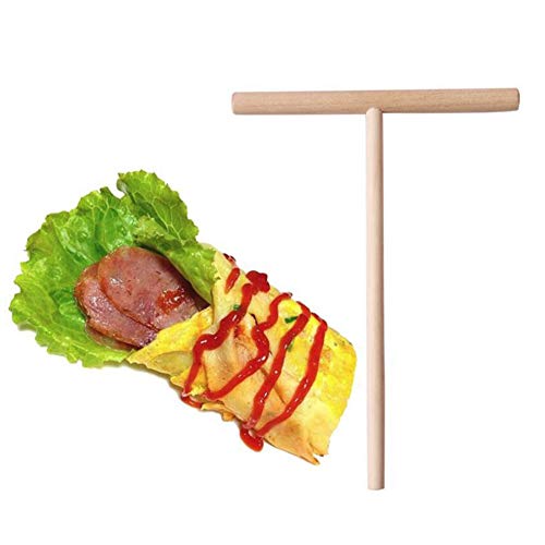 Pancake Batter Wooden Spreader Stick Home Kitchen Tool DIY Restaurant Canteen Supplies