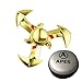 Fidget Spinner, APES EDC Spinner Fidget Overwatch Hand Spinner Toy Stress Reducer EDC Focus Toy Relieves ADHD Anxiety and up to 2 min of Spin Time (02 Gold)