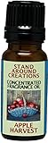 Concentrated Fragrance Oil - Apple Harvest: A ripe apple fragrance w/ just a touch of spice - Cinnamon, nutmeg, clove, orange. Infused w/ Essential oils.(.33 fl.oz.)