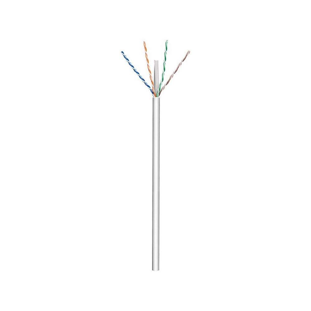 Goobay 95694 CAT 6 Network Cable, U/UTP, Grey, 100 m Length