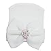 Ademoo Newborn Baby Girls Nursery Beanie Hospital Hat With Bow
