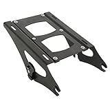 XMT-MOTO Detachable 2 Up Tour Pak Pack Mounting Luggage Rack For Harley Touring FL 2014 2015 2016 2017 2018