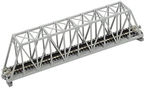 n scale curved bridge