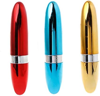 Powerful Lipstick-Shape Portable Viberate E-gg Toys for Women,Travel & Indoor/2 Packs
