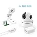 Gracety 2MP 1080P HD WiFi Wireless Security IP Camera, Remotely Control Household Electronics Devices - Night Vision 355°Horizontal & 110°Vertical