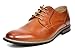 Bruno MARC PRINCE Men's Modern Classic Brogue Lace Up Leather Lined Perforated Dress Oxfords Shoes